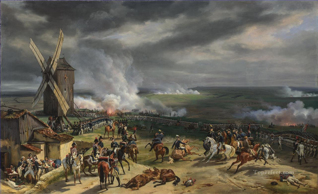 ホレス・ベルネット ヴァルミーの戦い 軍事戦争油絵